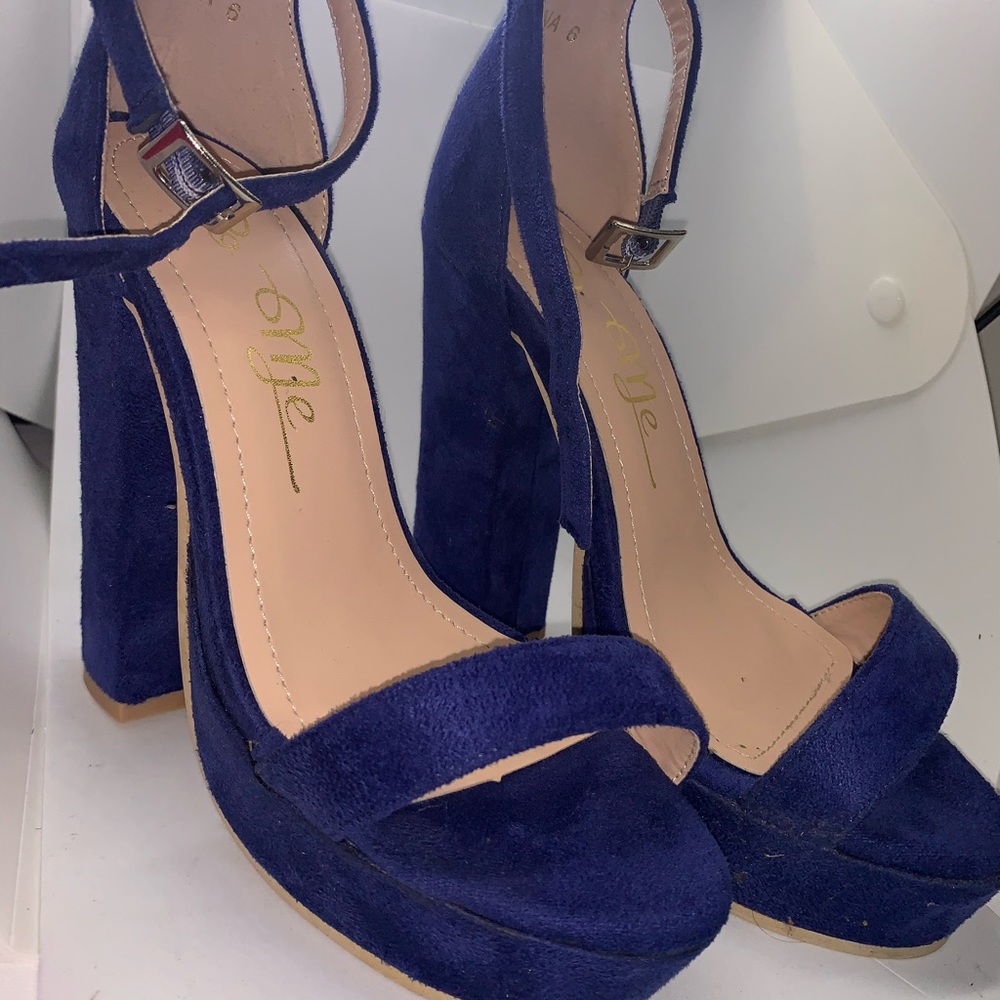 Open toe heels